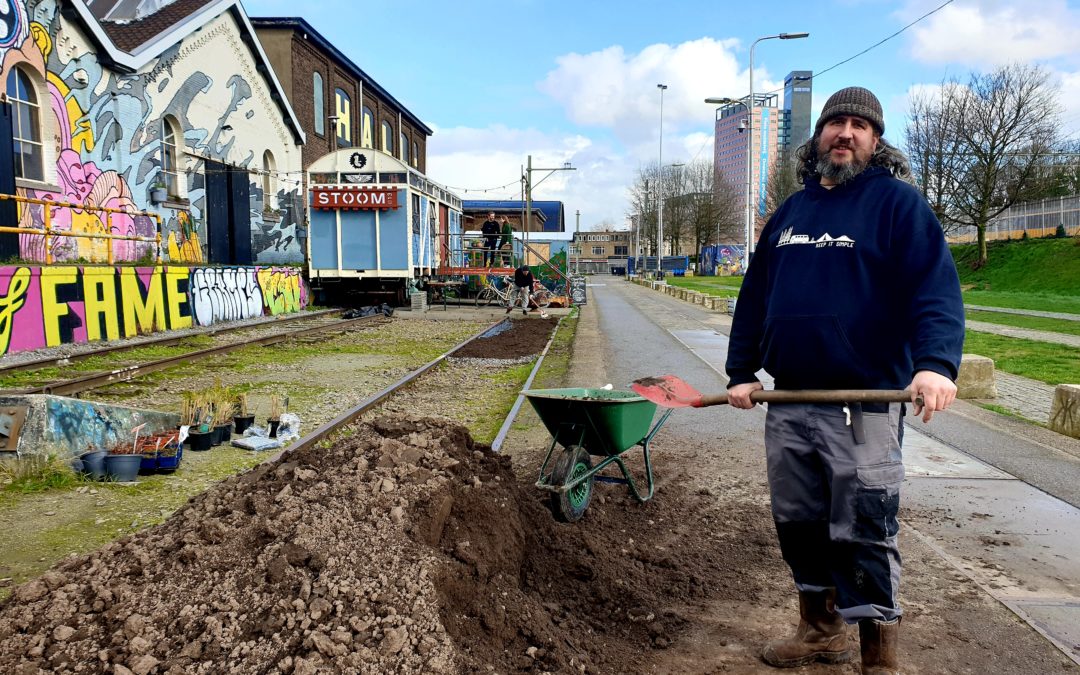 2020 Wonderlijke Watertuin of  Blauwe Spoortuin